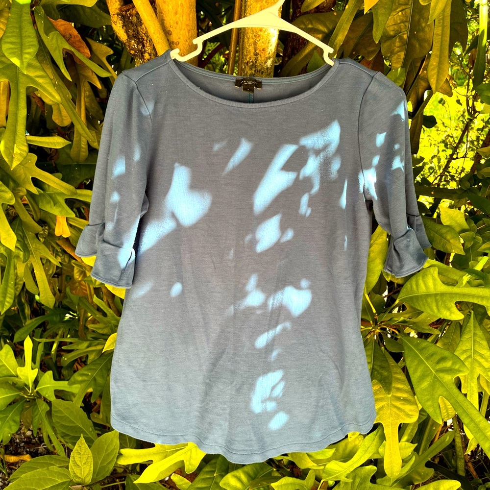 Flutter Sleeve Tee Ann Taylor